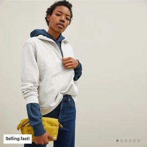 Everlane The Track Half-Zip size XS